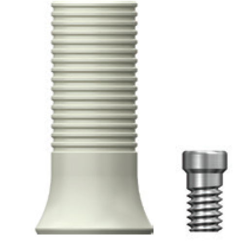 SS Wide Octa Plastic Cylinder