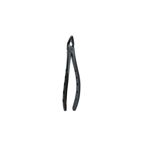 Atraumatic Extraction Black Titanium Apical Retention Forcep-Lower Universal