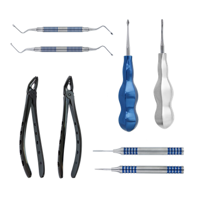 Atraumatic Extraction Kit - 8pcs Luxating Periotimes Apical Retention ...