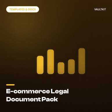 E-commerce Legal Document Pack