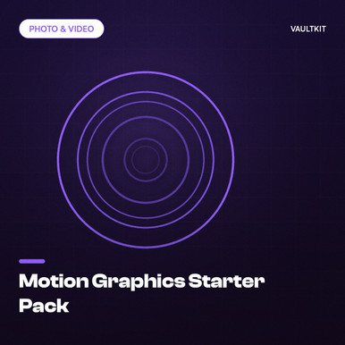 Motion Graphics Starter Pack