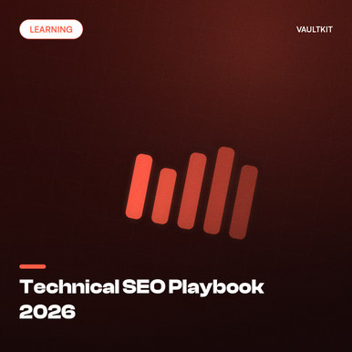 Technical SEO Playbook 2026