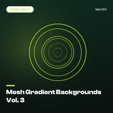 Mesh Gradient Backgrounds Vol. 3