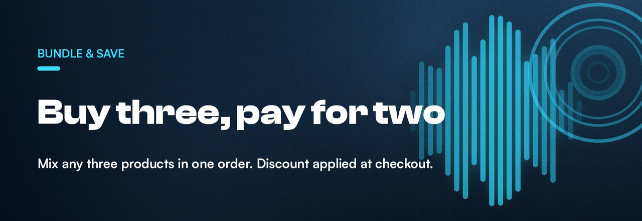 Buy three, pay for two