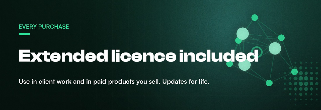 Extended licence included
