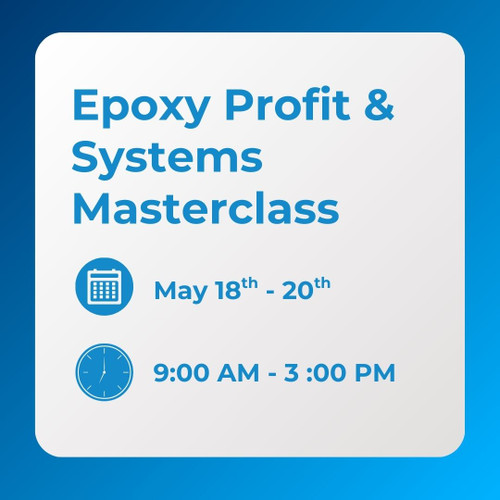 Epoxy Profit & Systems Masterclass