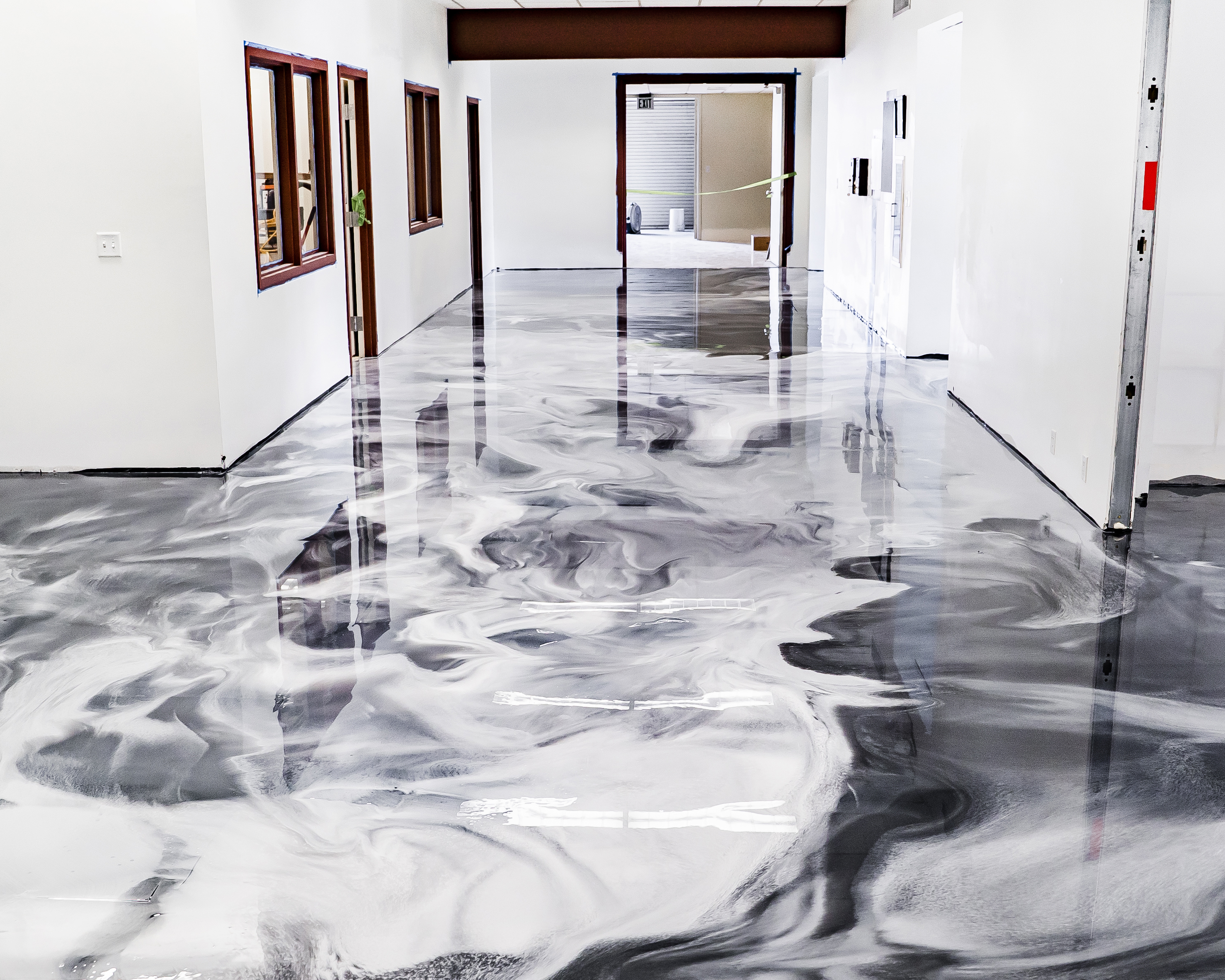 Diamond Coat epoxy flooring