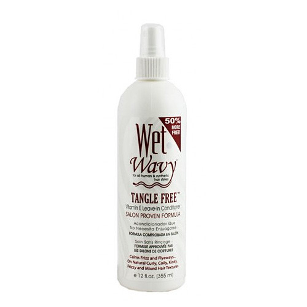 Wet-n-Wavy Tangle Free Vitamin E Leave-In Conditioner 8 oz Wet-n-Wavy Tangle Free Vitamin E Leave-In Conditioner 8 oz
