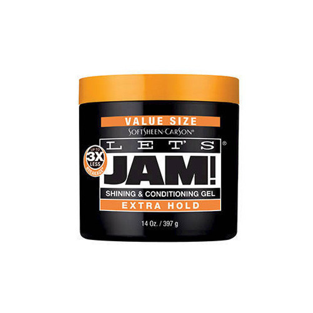 Let's Jam Condition & Shine Gel Extra Hold 14 oz Let's Jam Condition & Shine Gel Extra Hold 14 oz