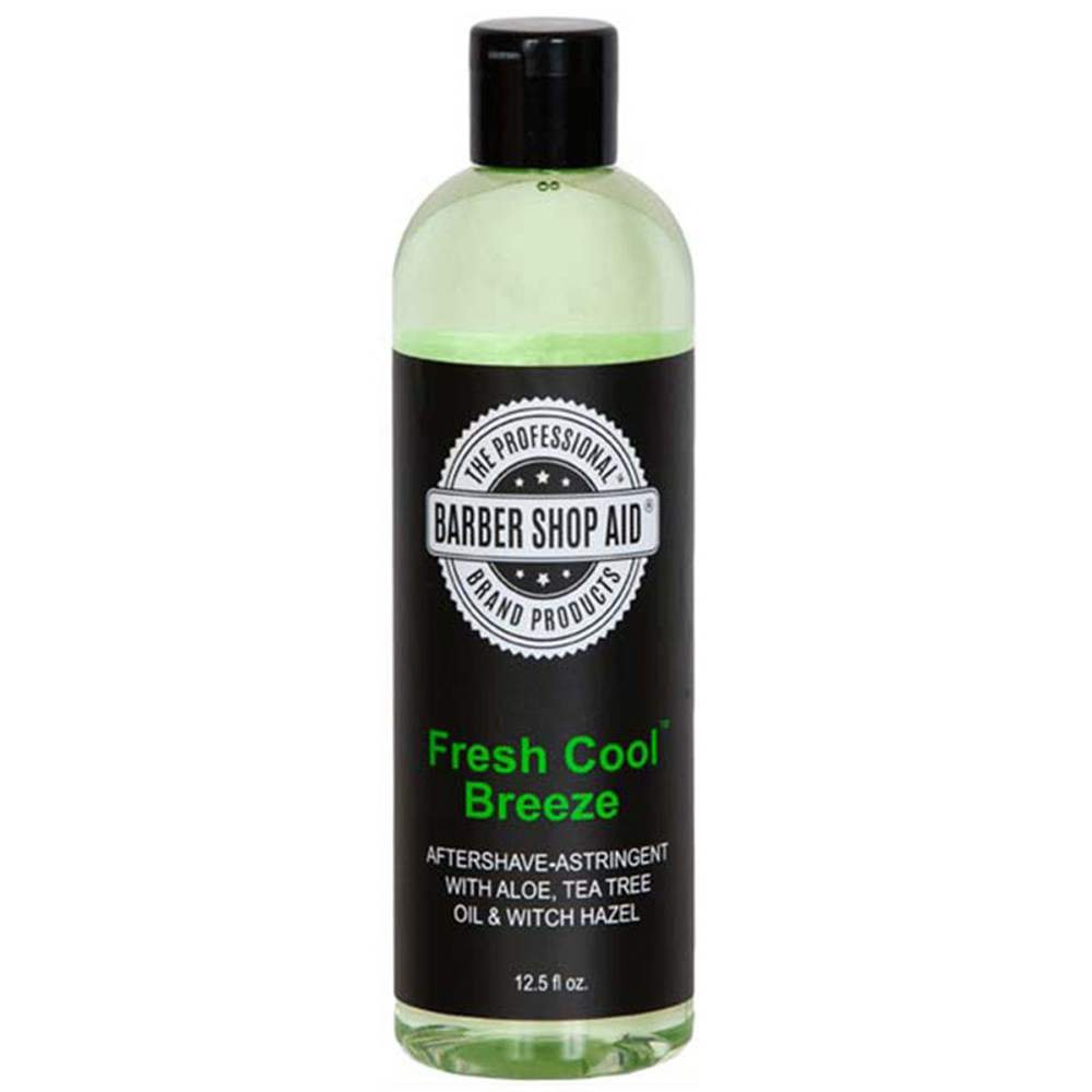 BARBER SHOP AID Fresh Cool Breeze Aftershave/Astringent 13oz BARBER SHOP AID Fresh Cool Breeze Aftershave/Astringent 13oz