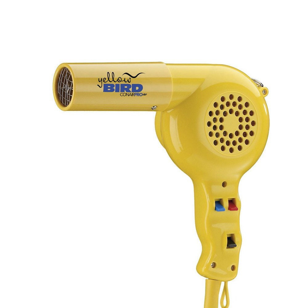 Conair Pro Yellow Bird 1875 Watt Hair Dryer #YB075W Conair Pro Yellow Bird 1875 Watt Hair Dryer #YB075W