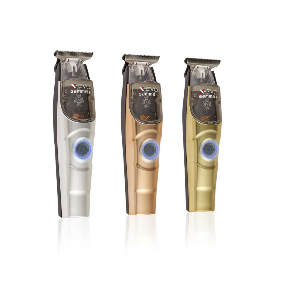 Gamma+ X-Evo Professional Modular Trimmer - Bronze, Silver, and Gold Gamma+ X-Evo Professional Modular Trimmer - Bronze, Silver, and Gold