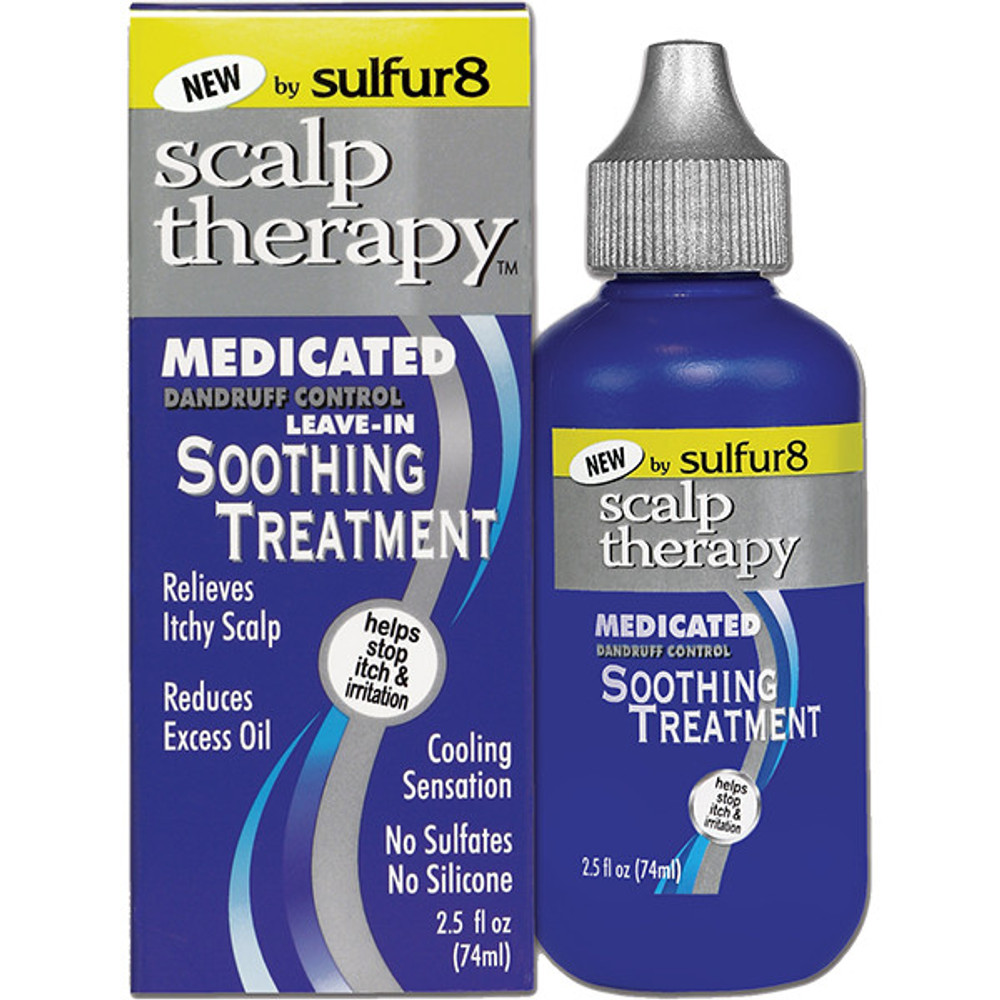 Sulfur 8 Medicated Scalp Therapy for soothing Leave-In Treatment 2.5 oz Sulfur 8 Medicated Scalp Therapy for soothing Leave-In Treatment 2.5 oz