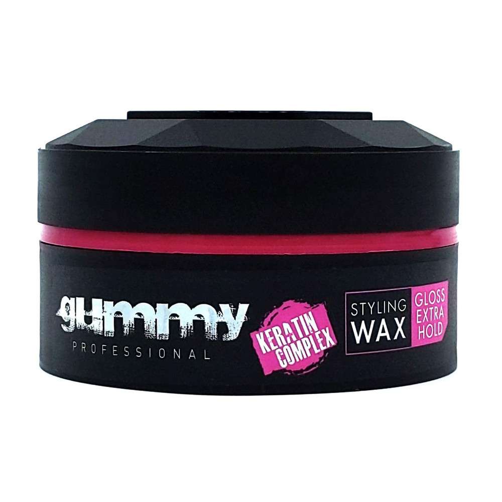 GUMMY Hair Styling Wax for Extra Gloss 5 oz. GUMMY Hair Styling Wax for Extra Gloss 5 oz.