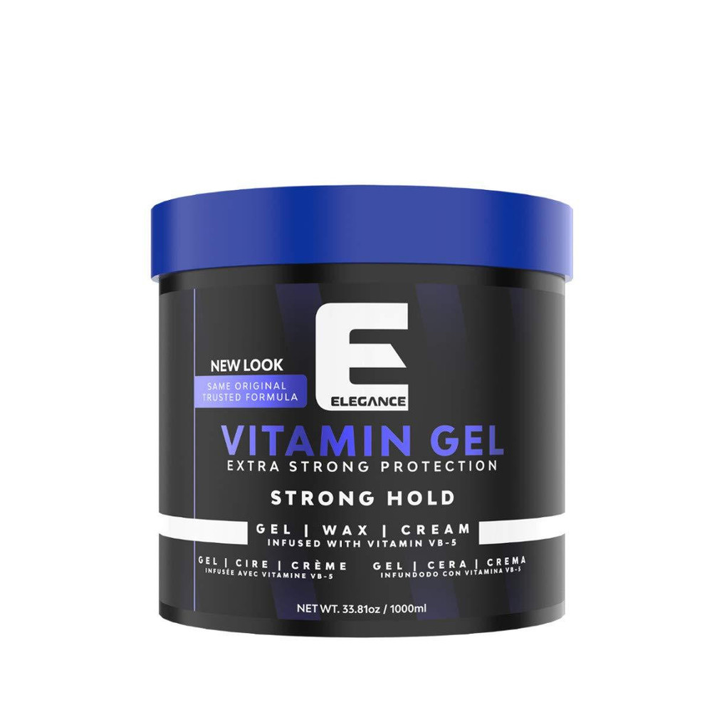 ELEGANCE Vitamin Gel Extra Strong Protection Strong Hold 34 oz.  ELEGANCE Vitamin Gel Extra Strong Protection Strong Hold 34 oz.