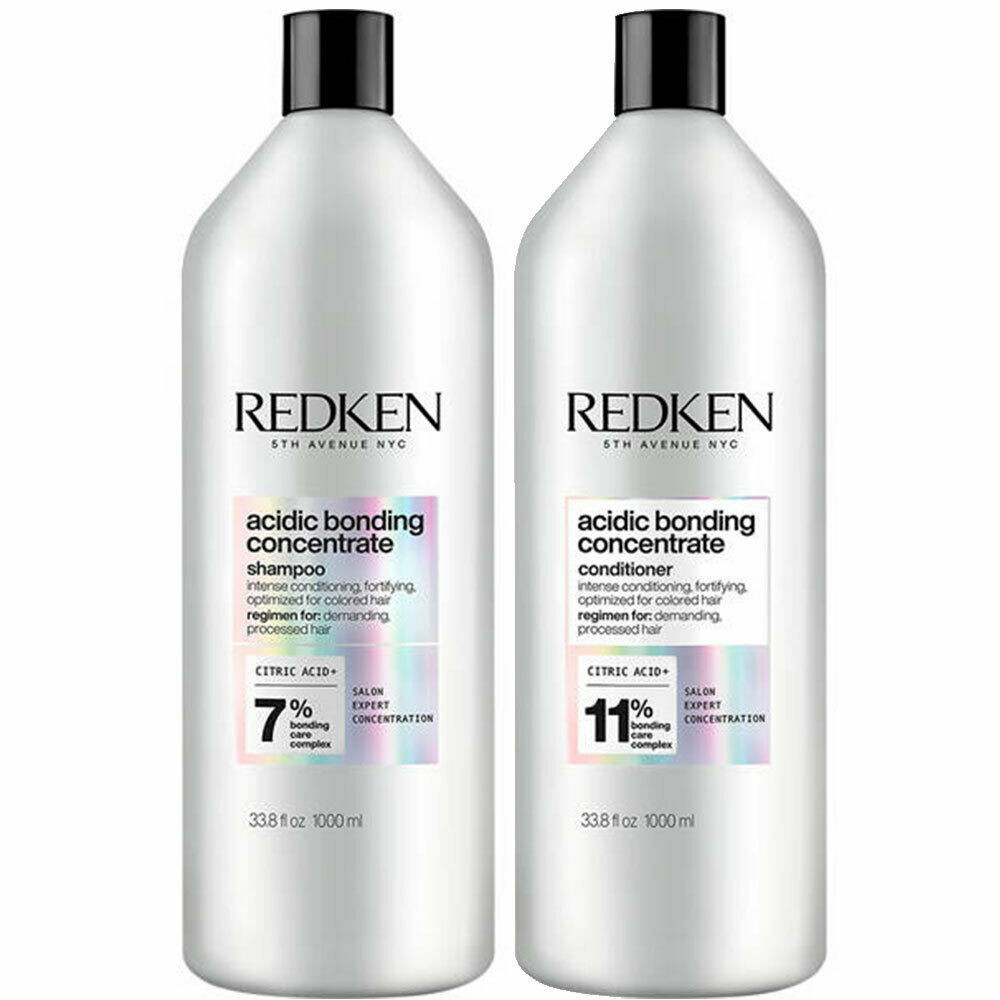 REDKEN Acidic Bonding Concentrate Shampoo & Conditioner Duo 33.8 oz  REDKEN Acidic Bonding Concentrate Shampoo & Conditioner Duo 33.8 oz