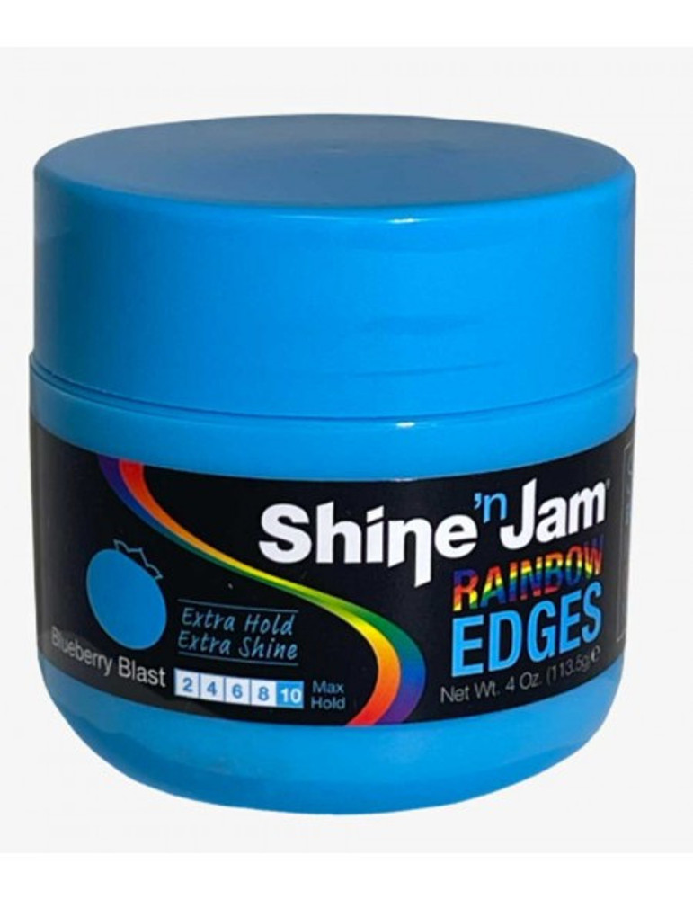 Ampro Shine 'n Jam Rainbow Blueberry Edges 4 oz.  Ampro Shine 'n Jam Rainbow Blueberry Edges 4 oz.