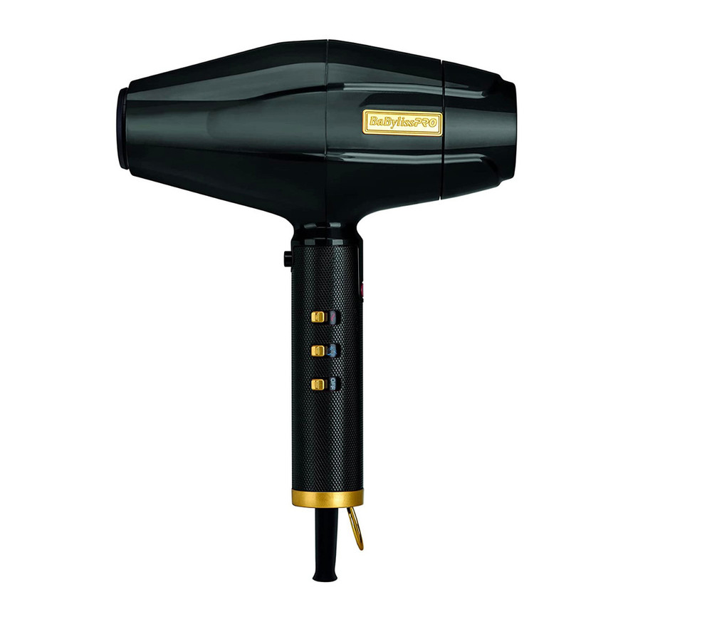 BaByliss®PRO Stay Gold Black FX Dryer 1875 Watt  BaByliss®PRO Stay Gold Black FX Dryer 1875 Watt