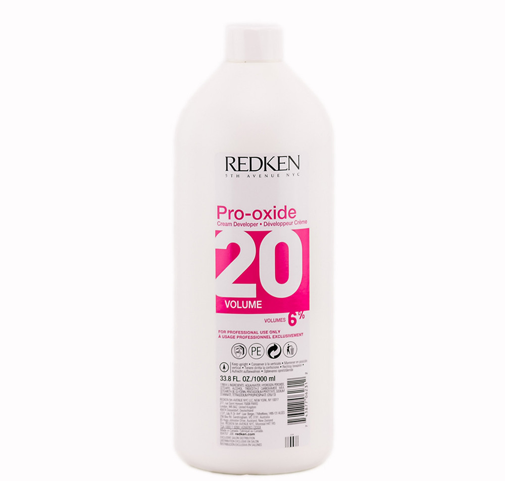 REDKEN Pro-oxide Cream Developer - 20 Volume 6%, 33.8 fl oz REDKEN Pro-oxide Cream Developer - 20 Volume 6%, 33.8 fl oz