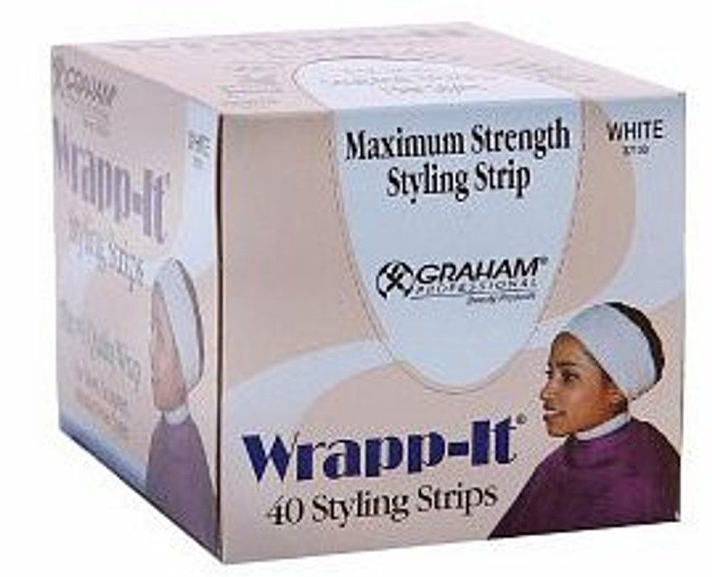 GRAHAM Wrapp-It Styling Strips 40 Styling Strips White GRAHAM Wrapp-It Styling Strips 40 Styling Strips White