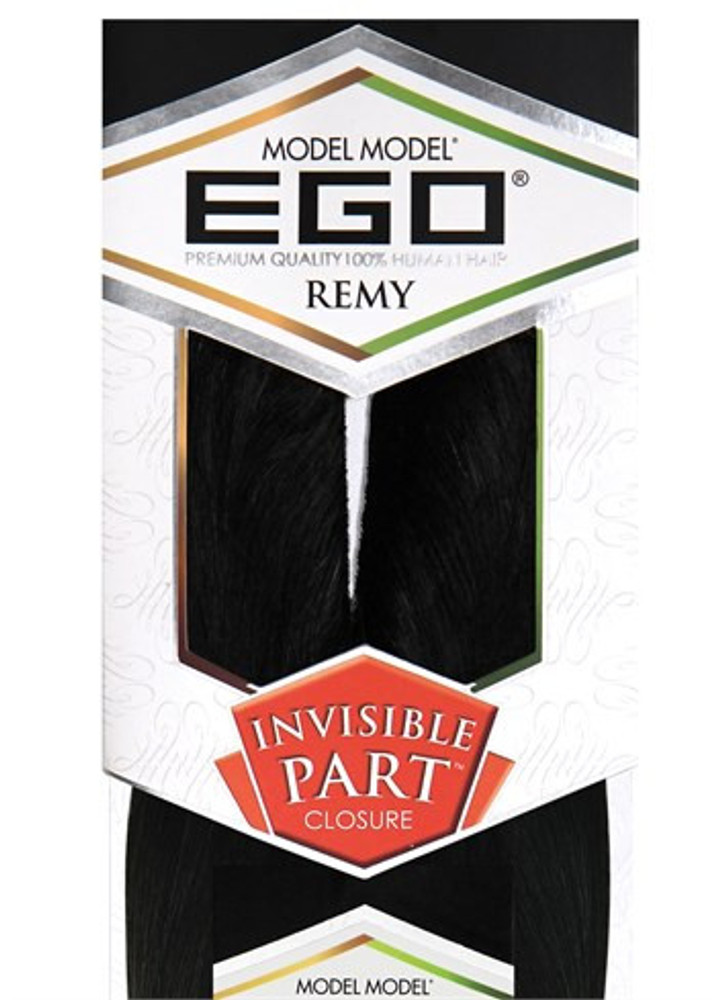 MODEL MODEL Ego Remy 100% Human Hair Invisible Part Closure