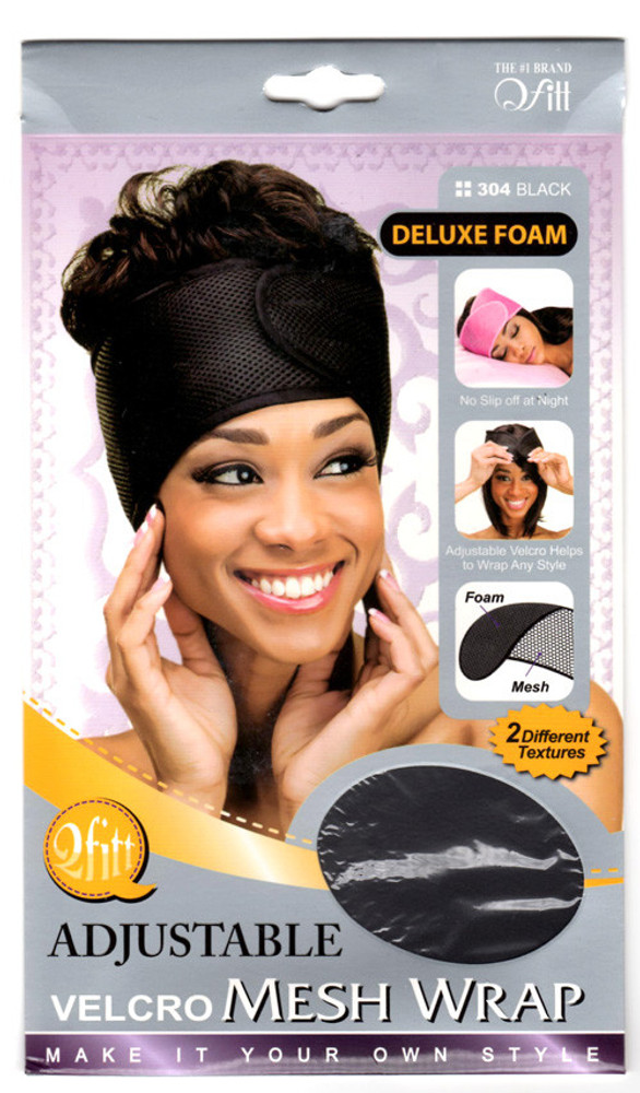 M&M HeadGear Qfitt Adjustable Velcro Mesh Wrap - Deluxe Foam #304 M&M HeadGear Qfitt Adjustable Velcro Mesh Wrap - Deluxe Foam #304