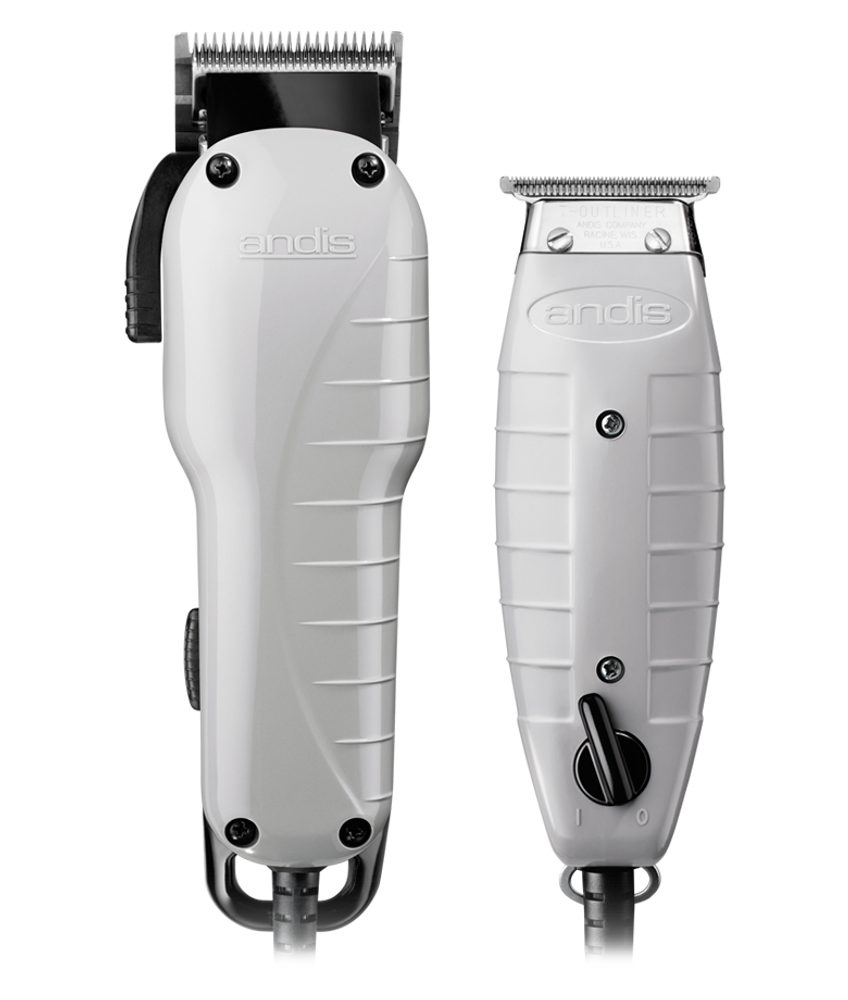 Andis Professional Barber Combo Clipper & Trimmer Combo Kit, #66325 Andis Professional Barber Combo Clipper & Trimmer Combo Kit, #66325