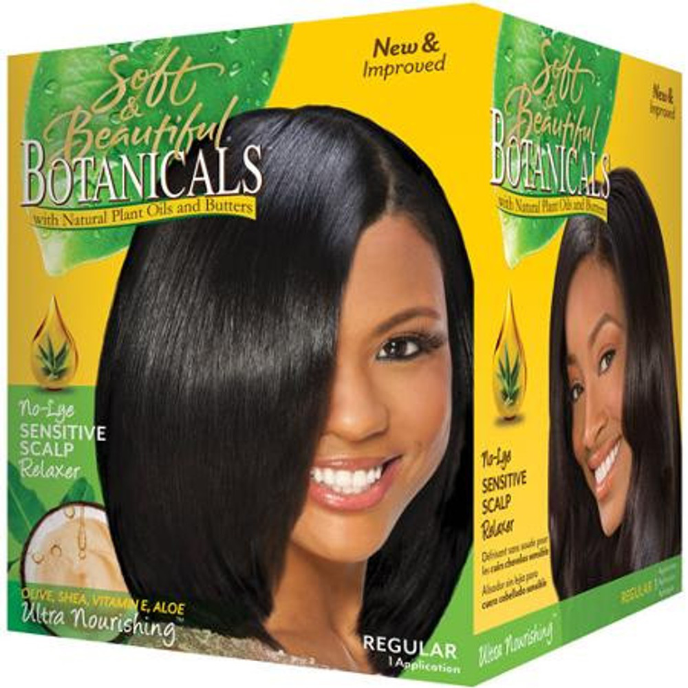 Soft & Beautiful Botanicals No-Lye Sensitive Scalp Relaxer Soft & Beautiful Botanicals No-Lye Sensitive Scalp Relaxer