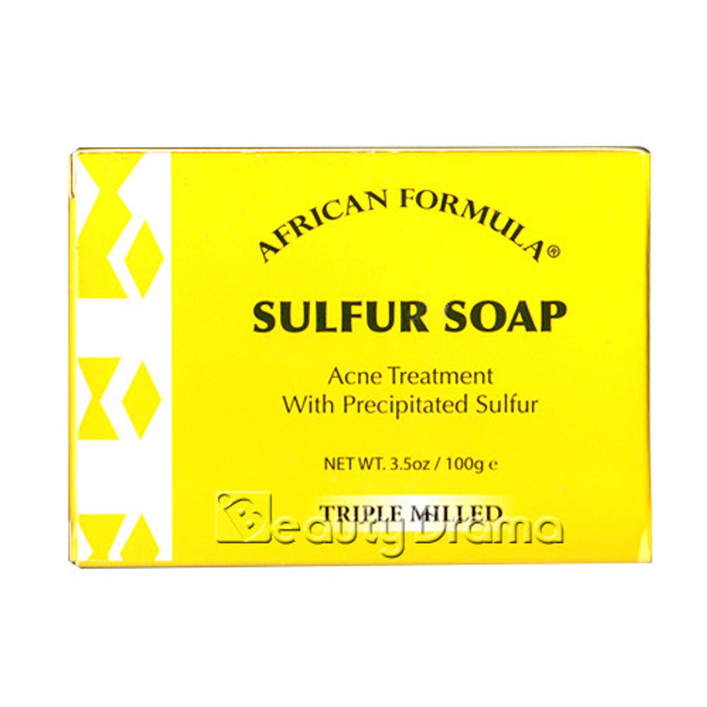 African Formula Sulfur Soap 3.5 oz / 100 g African Formula Sulfur Soap 3.5 oz / 100 g