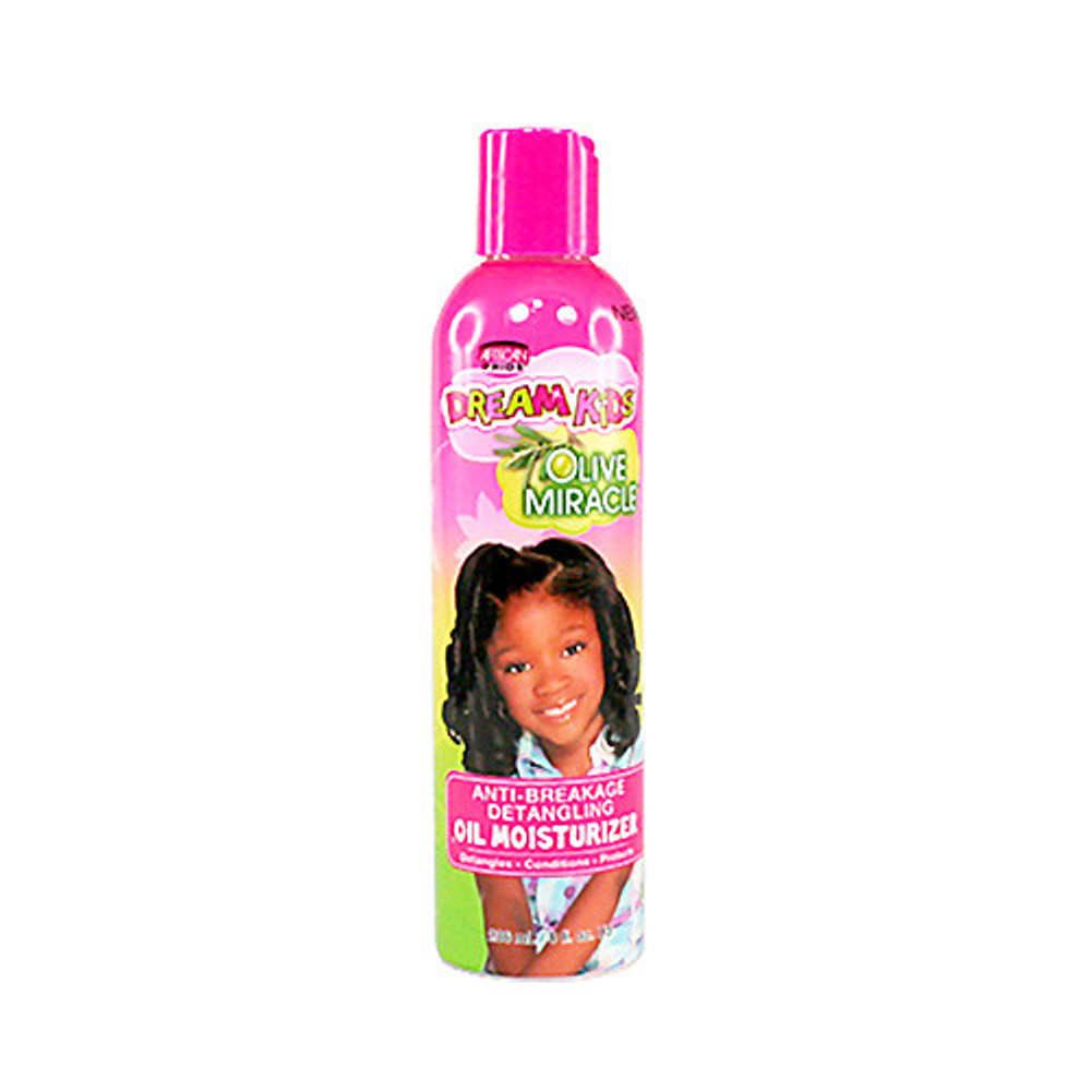 African Pride Dream Kids Olive Miracle Anti-Breaking Detangling Oil Moisturizer 8 oz African Pride Dream Kids Olive Miracle Anti-Breaking Detangling Oil Moisturizer 8 oz