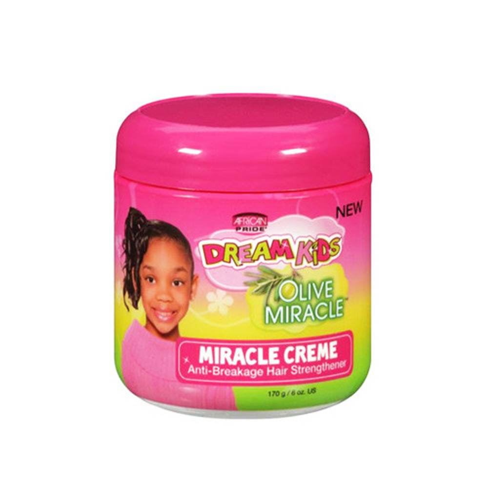 African Pride Dream Kids Olive Miracle, Miracle Creme 6 oz African Pride Dream Kids Olive Miracle, Miracle Creme 6 oz