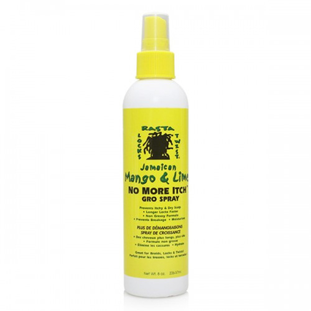 Jamaican Mango & Lime No More Itch Gro Spray 8 oz   Jamaican Mango & Lime No More Itch Gro Spray 8 oz