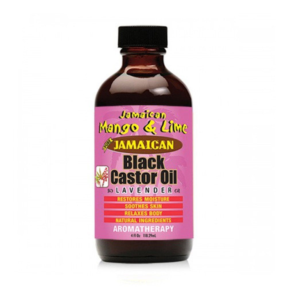 Jamaican Mango & Lime Jamaican Black Castor Oil Lavender 4 oz  Jamaican Mango & Lime Jamaican Black Castor Oil Lavender 4 oz