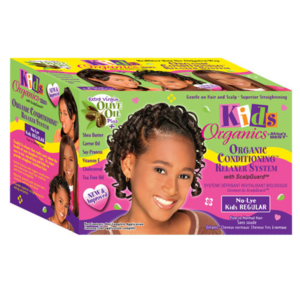 Africa's Best Kids Organics Natural Conditioning No-Lye Relaxer System Regular Africa's Best Kids Organics Natural Conditioning No-Lye Relaxer System Regular