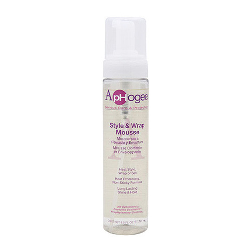 Aphogee Style & Wrap Mousse 8.5 oz Aphogee Style & Wrap Mousse 8.5 oz