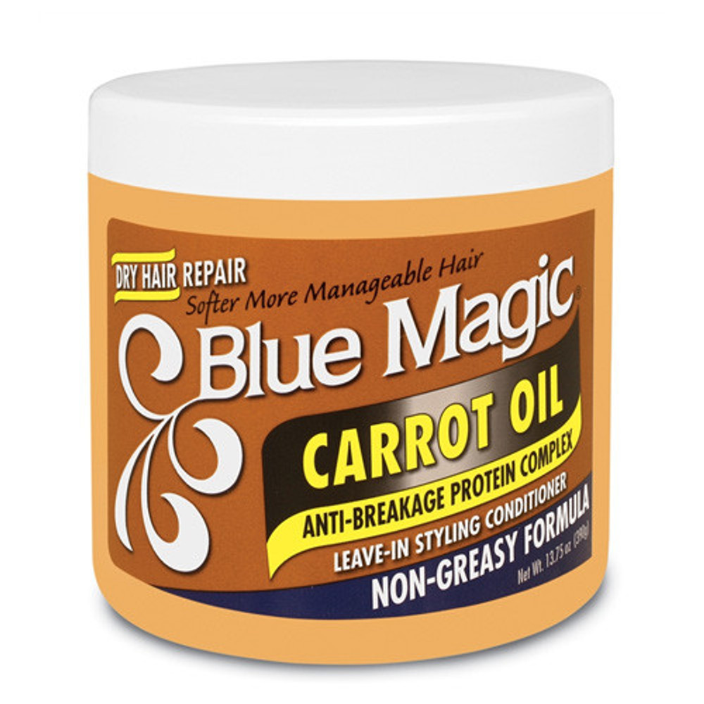 Blue Magic Carrot Oil Leave-In Styling Conditioner 13.75 oz Blue Magic Carrot Oil Leave-In Styling Conditioner 13.75 oz