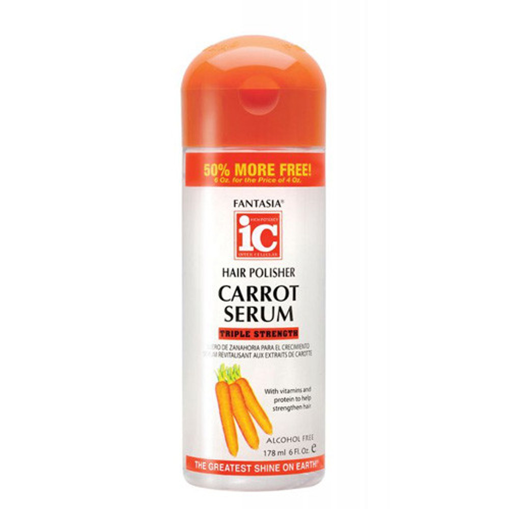 IC Fantasia Hair Polisher Carrot Growth Serum Triple Strength 6 oz IC Fantasia Hair Polisher Carrot Growth Serum Triple Strength 6 oz