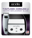 Andis Cordless T-Outliner® Li Replacement Square Blade, #04545 Andis Cordless T-Outliner® Li Replacement Square Blade, #04545