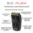Stylecraft FLEX Shaver With Super-Torque Motor Digital LCD Display