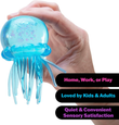 Jellyfish Squish Toy DUPE – Unofficial Sensory Fidget Toy (1 Random Color)