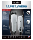 Andis Professional Barber Combo Clipper & Trimmer Combo Kit, #66325 Andis Professional Barber Combo Clipper & Trimmer Combo Kit, #66325