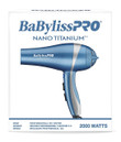 BaByliss PRO Nano Titanium 2000 Watts Ionic Lightweight Hair Blow Dryer BaByliss PRO Nano Titanium 2000 Watts Ionic Lightweight Hair Blow Dryer