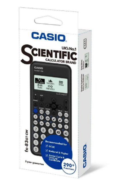 CASIO FX-83GTX Scientific Calculator Bla