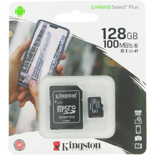 Kingston Canvas Select Plus 128GB microS