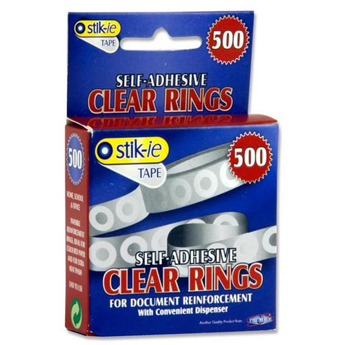 Box 500 Clear Reinforcement Rings