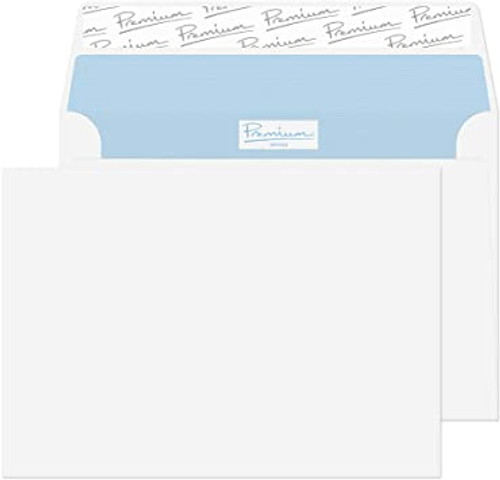 C6 White Standard Envelopes. 25 piece