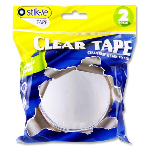 Stik-ie Pack 2 Tape - 19mmx50m