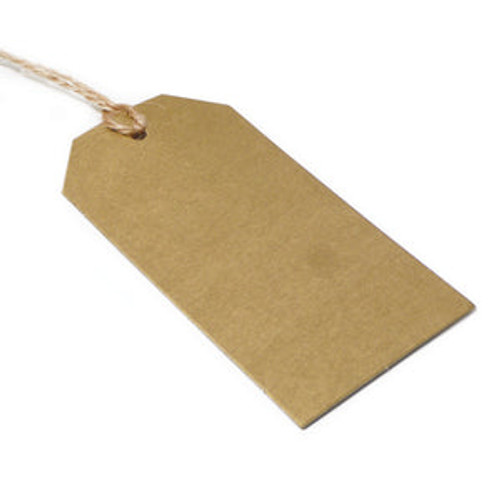 Pack of 24 Kraft Luggage Tags