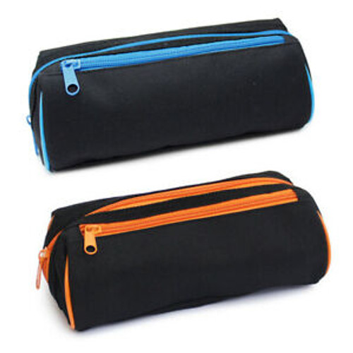 Black Bootbag With Orange Zip