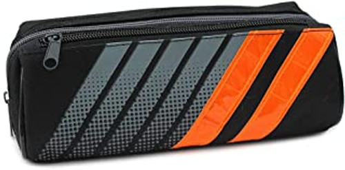 Sport Orange 2 Stripe Pencil Case